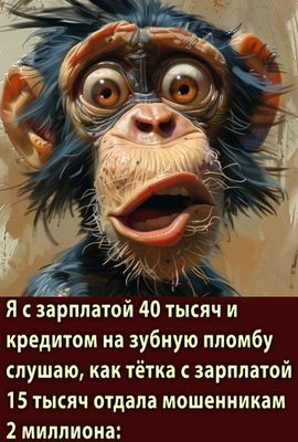 Открытка «С добрым утром»: С добрым утром! Мое лицо, когда услышал новости. Тэги: животное, пожелание, юмор, прикольн…