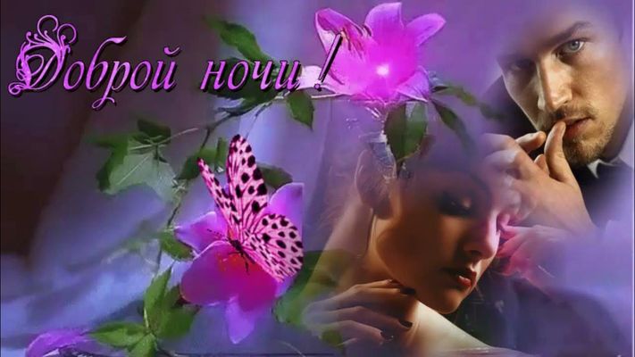 Открытка «Доброй ночи»: Доброй ночи, нежные мгновения уюта.