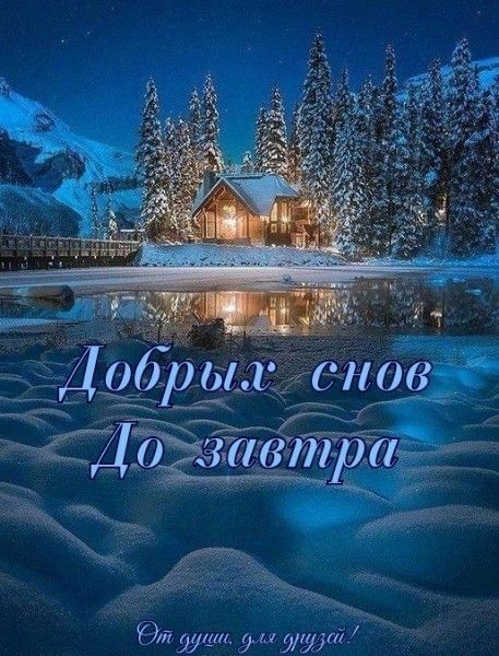 Спокойной ночи: зимняя сказка