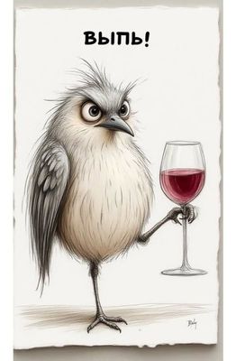 Открытка «С добрым утром»: С добрым утром! Пора выпить для заряда бодрости. Тэги: животное, пожелание, позитивная…