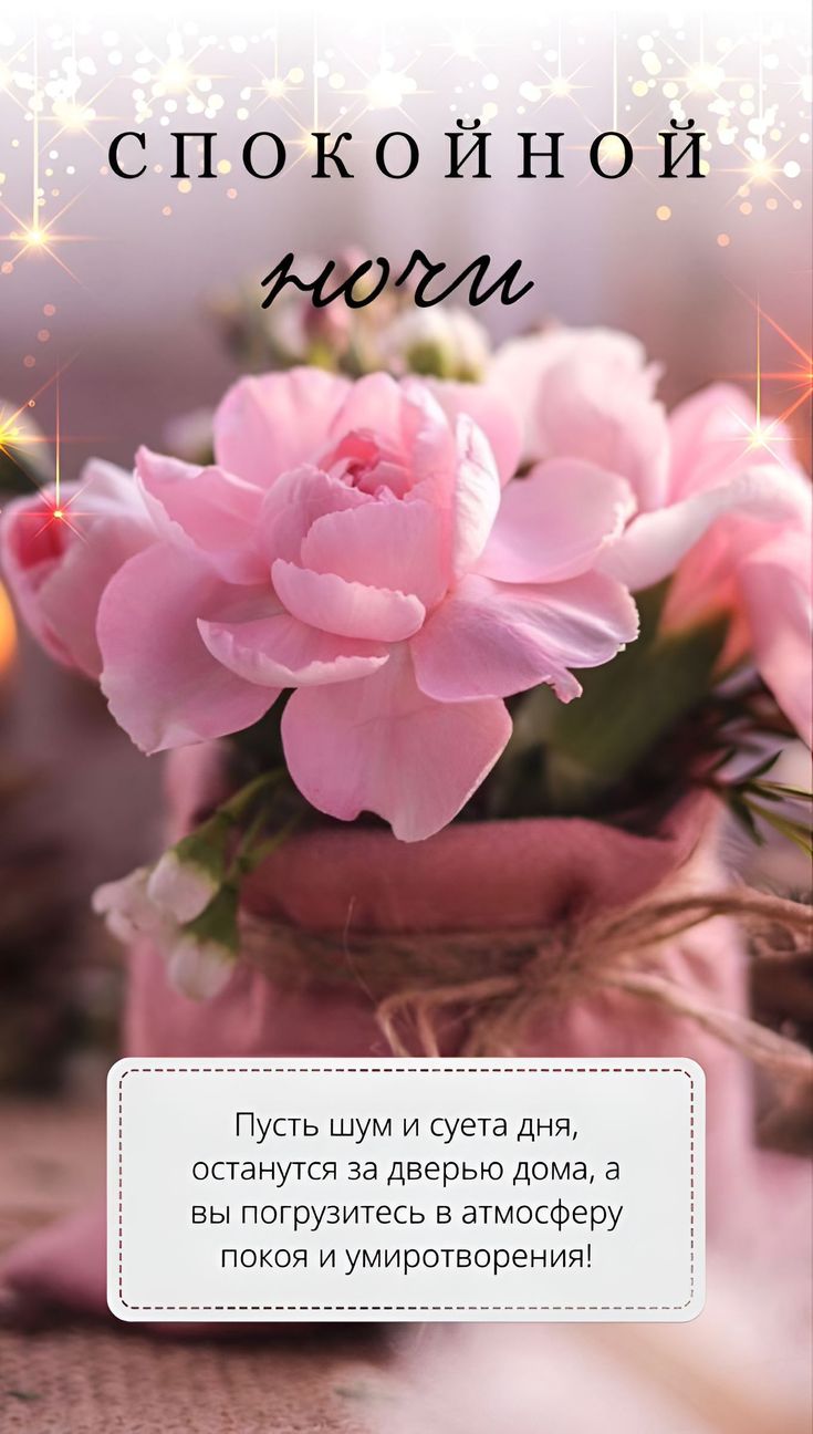 Открытка «Спокойной ночи»: Спокойной ночи: нежный букет роз для отдыха. Тэги: проза, Спокойной ночи, красивые, Спокой…