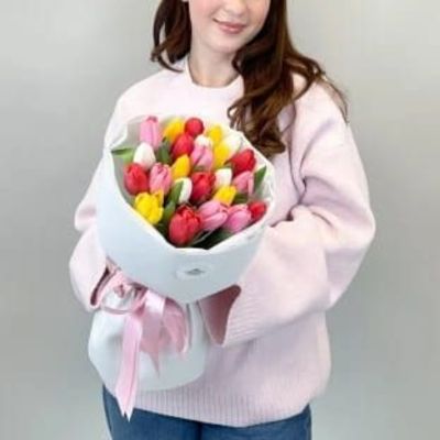 Открытка «С добрым утром»: Доброе утро! Нежный букет для прекрасного дня. Тэги: пожелание, позитивная, отличное настр…