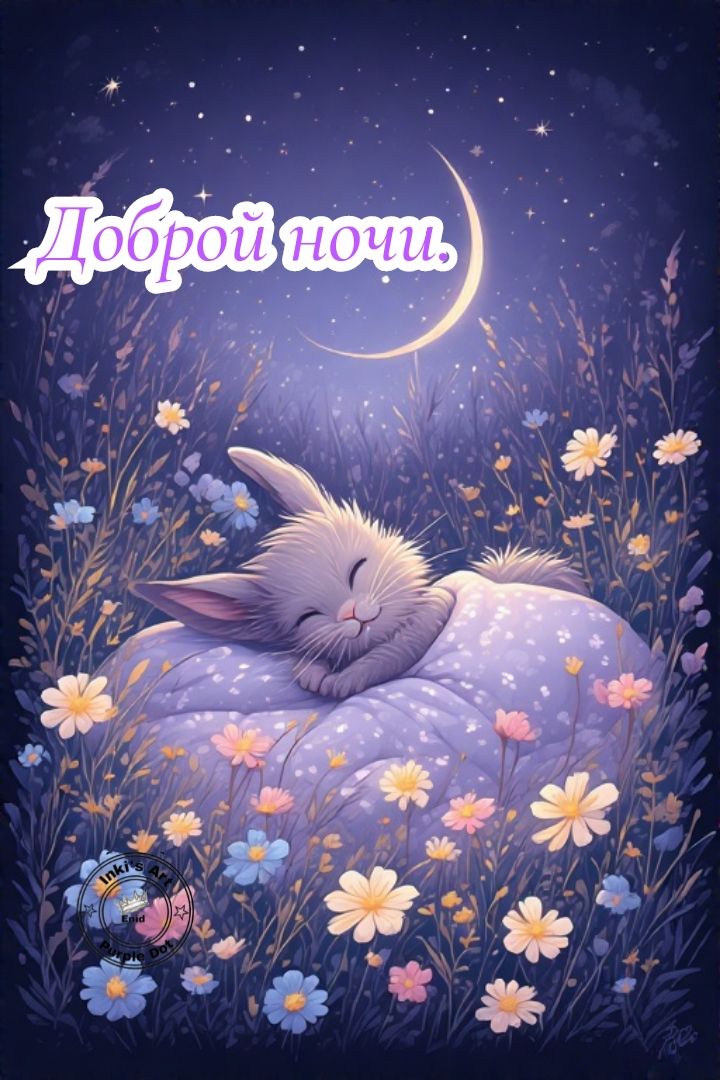 Открытка «Доброй ночи»: добрая ночь: «сказочный сон» для любимого.
