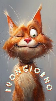 Открытка «С добрым утром»: С добрым утром: забавный кот-проказник!. Тэги: Добрый день, С добрым утром, для поднятия н…