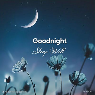 Открытка «Доброй ночи»: Спокойной ночи: «Лунный свет и цветы». Тэги: Спокойной ночи, Спокойной ночи, красивые, Спокой…