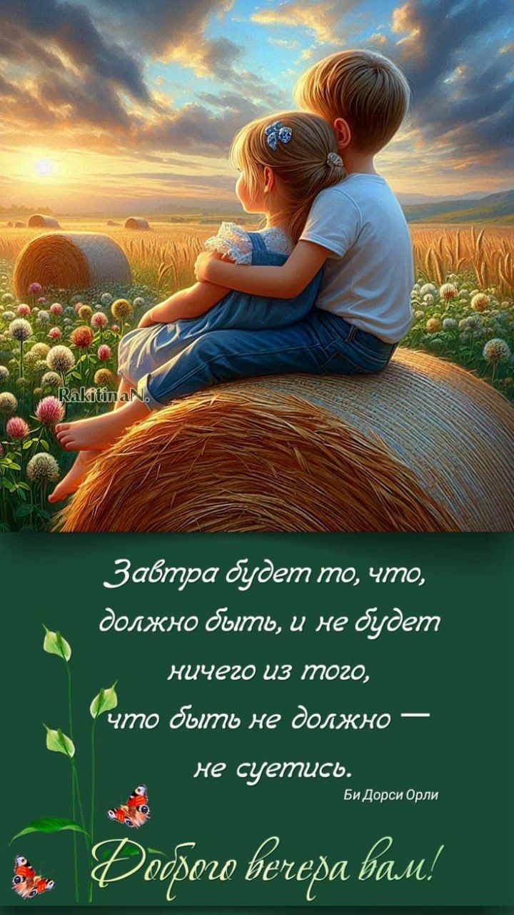 Открытка «Философский»: Добрый вечер: Душевное пожелание спокойствия и мудрости. Тэги: Добрый вечер и пожелания…