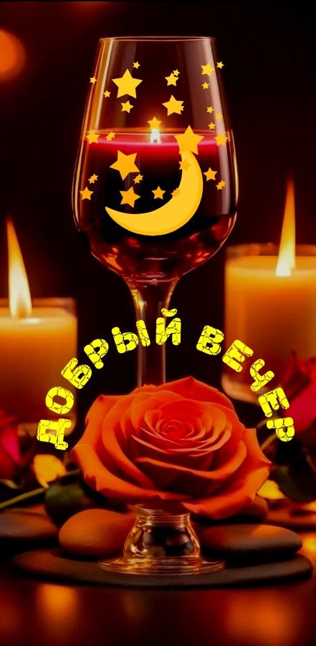 Открытка «Добрый вечер и пожелания»: Добрый вечер: «Романтика и нежность в каждом мгновении». Тэги: Добрый вечер женщ…