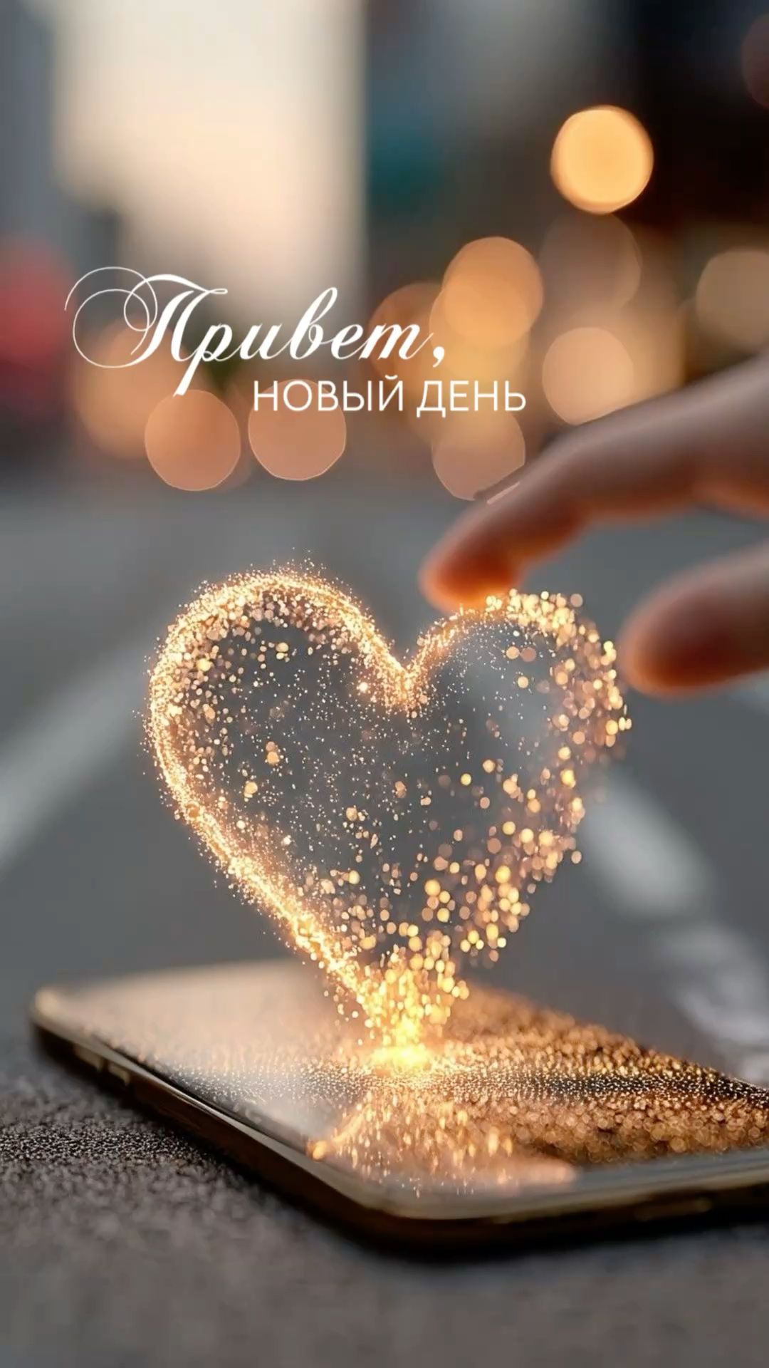 Открытка «С добрым утром»: С добрым утром: стильная открытка «Привет, новый день». Тэги: С добрым утром, для поднятия…