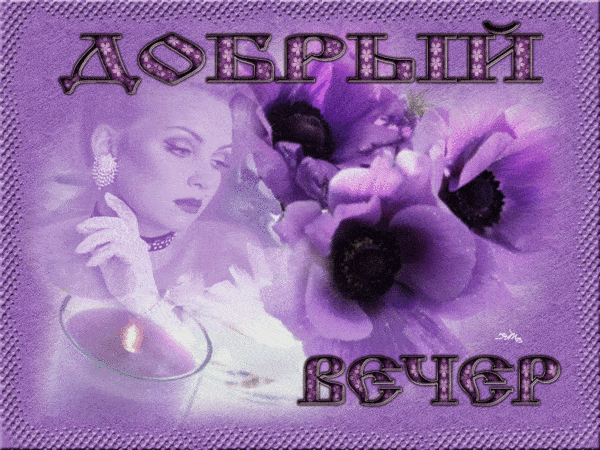 Открытка «Добрый вечер и пожелания»: Добрый вечер: стильная открытка с цветами и ретро-атмосферой. Тэги: Добрый вечер…