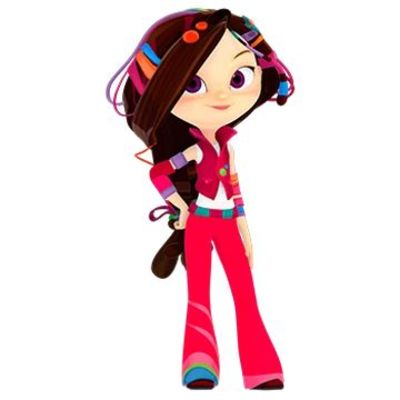 Открытка «С добрым утром»: Яркое доброе утро с мультяшной девочкой!. Тэги: пожелание, позитивная, отличное настроение…