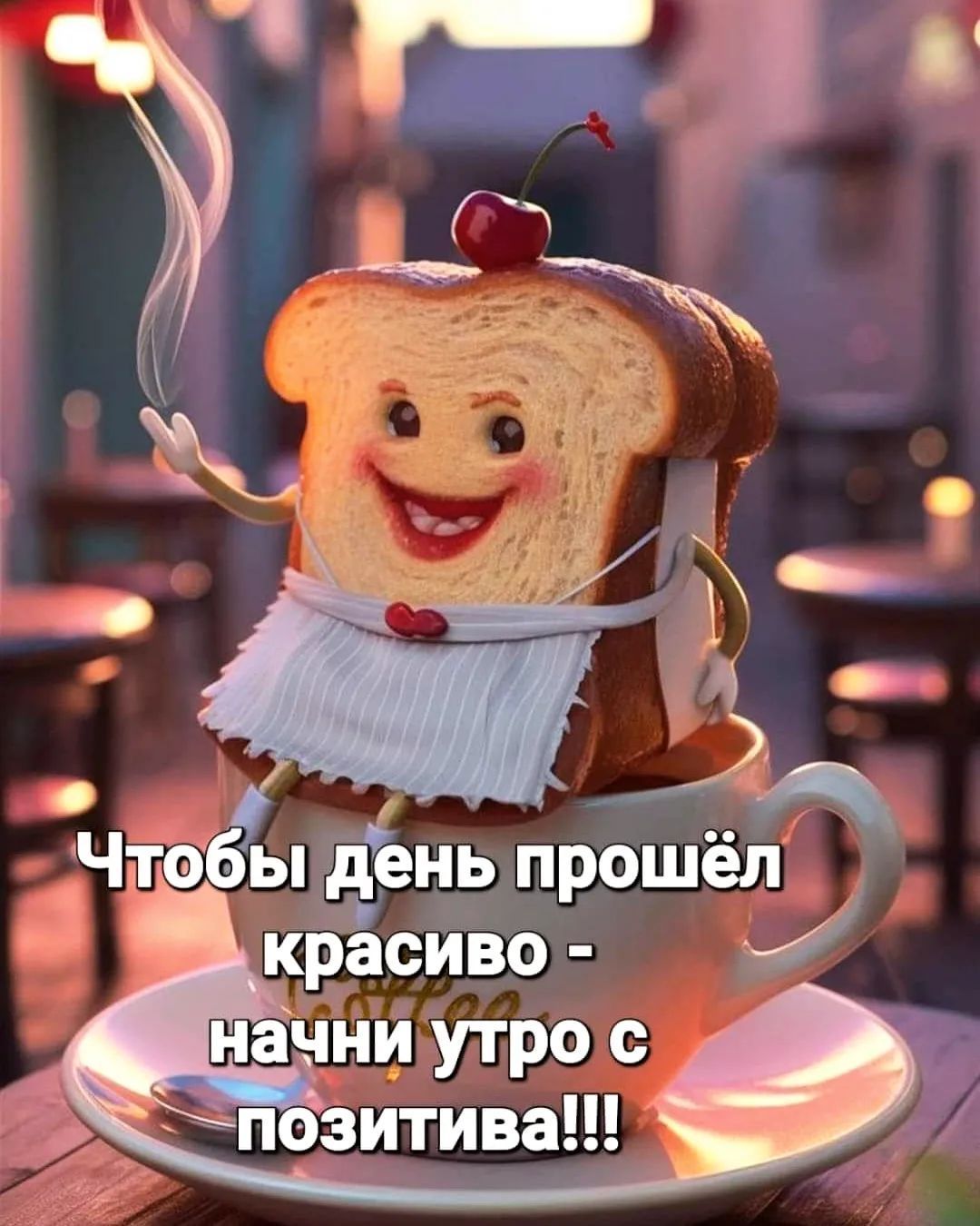 Открытка «С добрым утром»: Доброе утро с улыбкой и позитивом!. Тэги: хорошего дня, пожелание, отличное настроение…