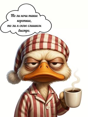 Открытка «С добрым утром»: С добрым утром: когда ночи коротки, а сон быстр!. Тэги: С добрым утром, для поднятия настр…