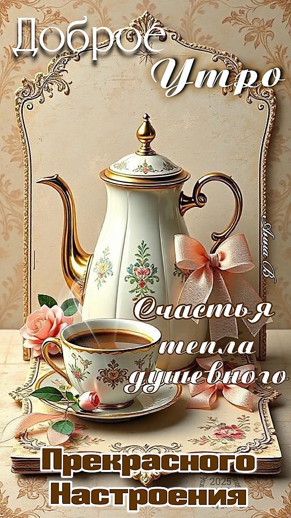 Открытка «С добрым утром»: Доброе утро: счастье, тепло и прекрасное настроение. Тэги: пожелание, позитивная, отличное…