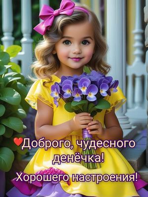 Открытка «Пожелание»: Чудесного денёчка и хорошего настроения!. Тэги: улыбка, красивая, позитив, хорошее настроение…
