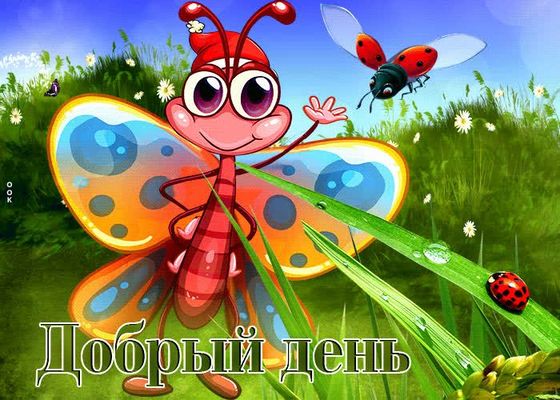 Открытка «Пожелание»: Красивая открытка Добрый день с позитивом и настроением. Тэги: улыбка, красивая, позитив…