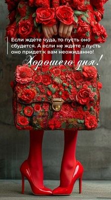 Открытка «Добрый день»: Яркое пожелание: хорошего дня и чудо!. Тэги: Добрый день и добрые пожелания, Добрый день…