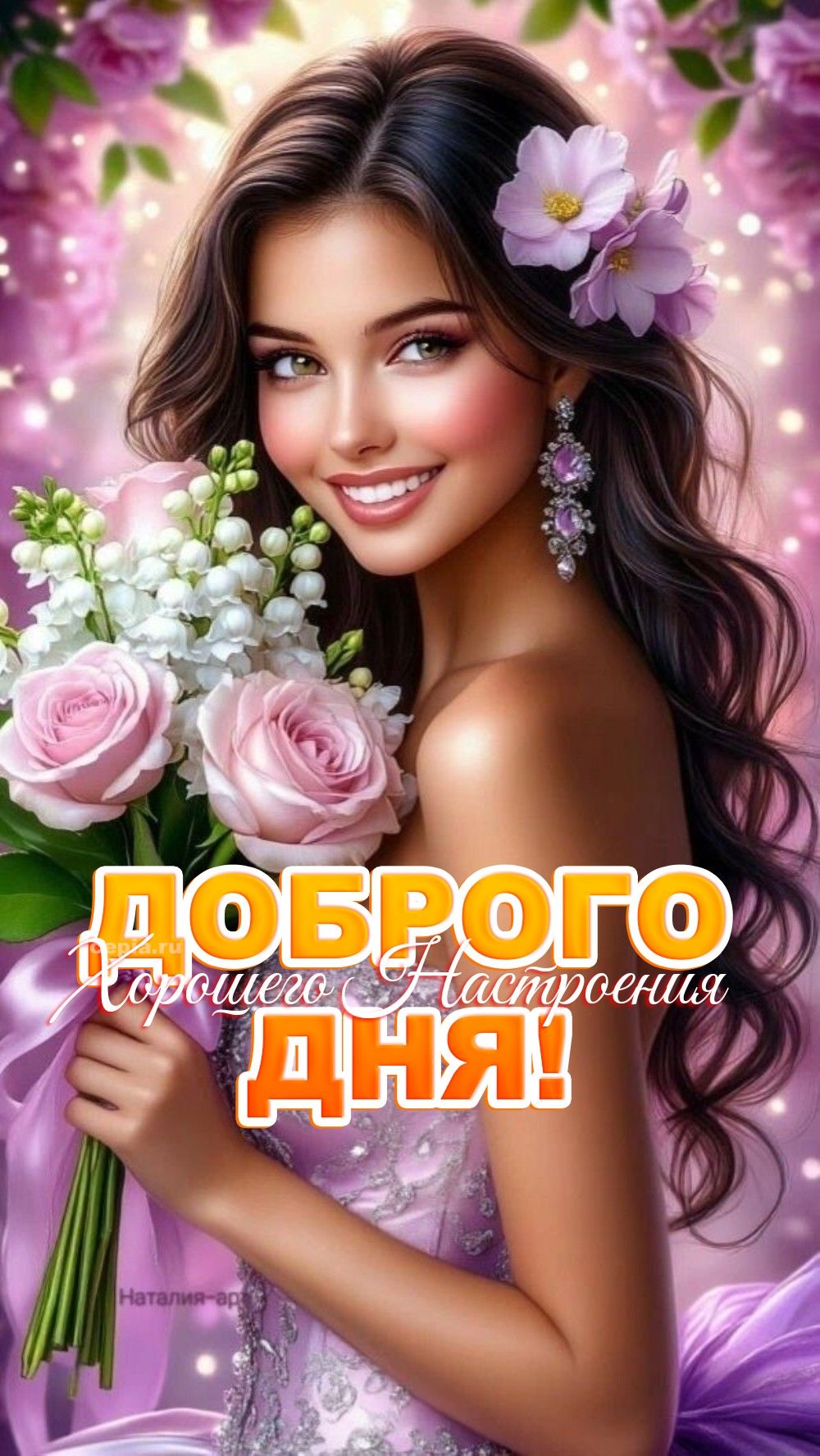 Открытка «Добрый день»: Прекрасного дня и отличного настроения!. Тэги: Добрый день и добрые пожелания, Добрый день…