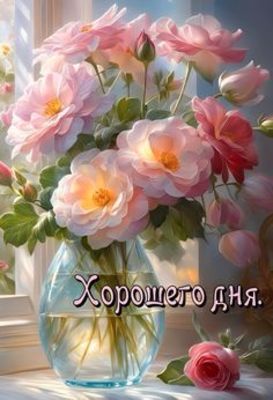 Открытка «Хорошего дня»: Хорошего дня! Красивые розы для позитива. Тэги: пожелание, красивая, позитив, радость, цветок…