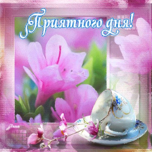 Открытка «Пожелание»: Приятного дня! Красивая открытка с нежными цветами. Тэги: подруга, женщина, красивая, позитив…