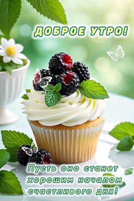 Открытка «С добрым утром»: Нежное Доброе утро! Сладкое пожелание счастливого дня. Тэги: пожелание, утро, красивая…