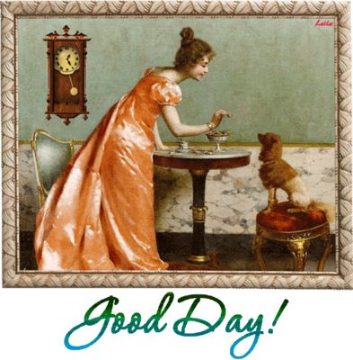 Открытка «Животное»: Добрый день! Красивая открытка с женщиной и собакой. Тэги: женщина, красивая, позитив, радость…