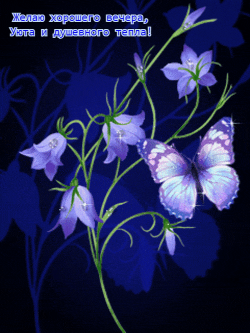 Открытка «Анимационный»: Хорошего вечера: уют и душевное тепло. Тэги: Добрый вечер и пожелания, Добрый вечер красивые…