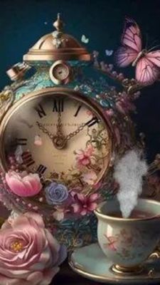 Открытка «С добрым утром»: Доброе утро: красивая открытка с чаем и цветами. Тэги: Добрый день, С добрым утром и хорош…