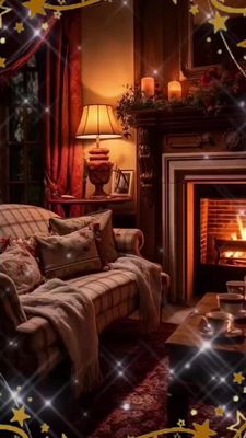 Открытка «Добрый вечер и пожелания»: Уютный вечер у камина: блаженство и тепло. Тэги: Добрый вечер красивые, Необычны…